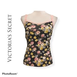 Victoria Secret Floral Pink Lace Camisole